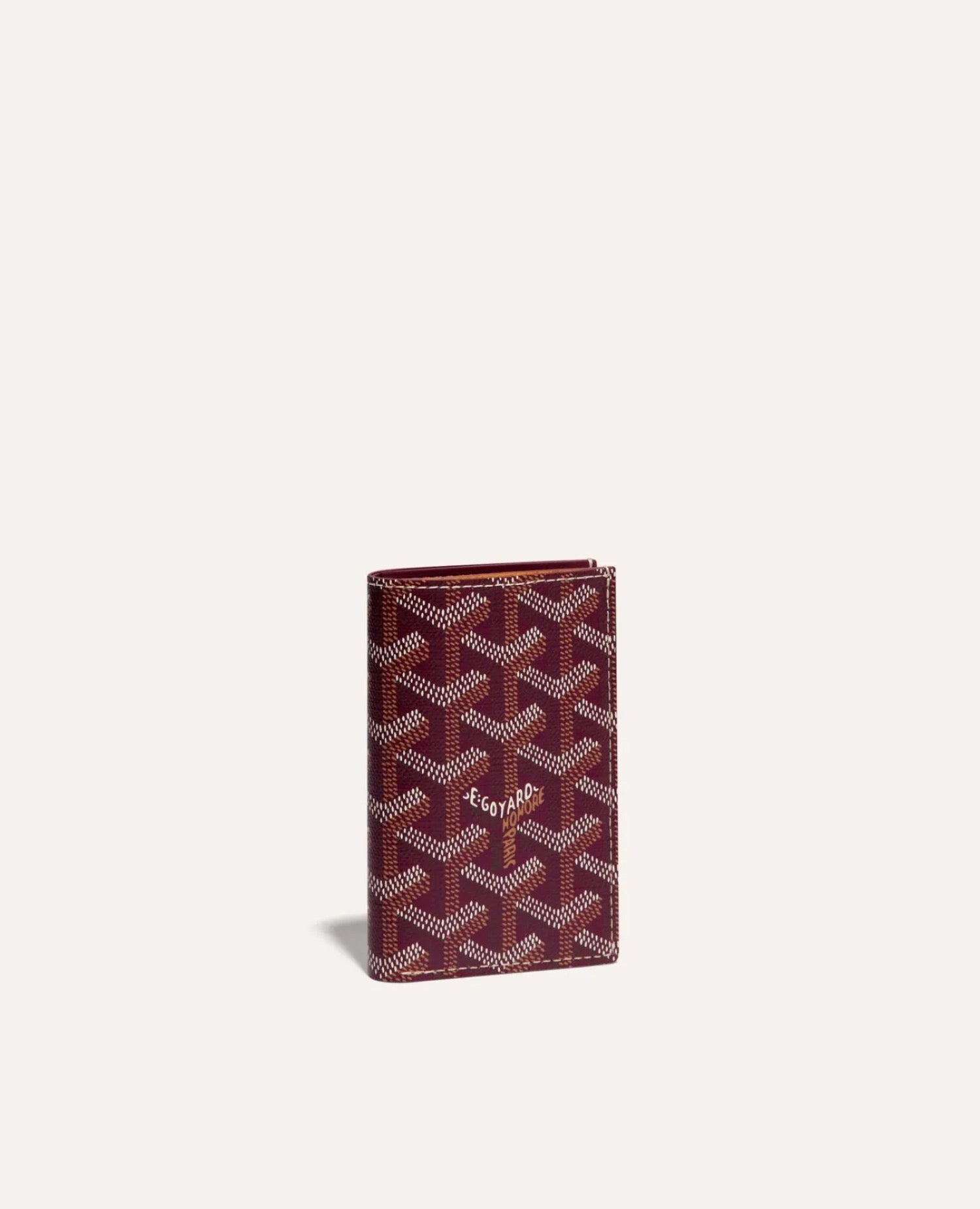 Goyard Saint-Pierre Card Wallet Burgundy