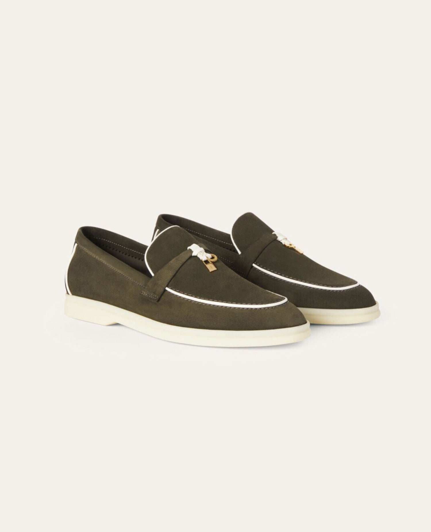 Loro Piana Summer Charms Walk Loafers Sicilian Capers