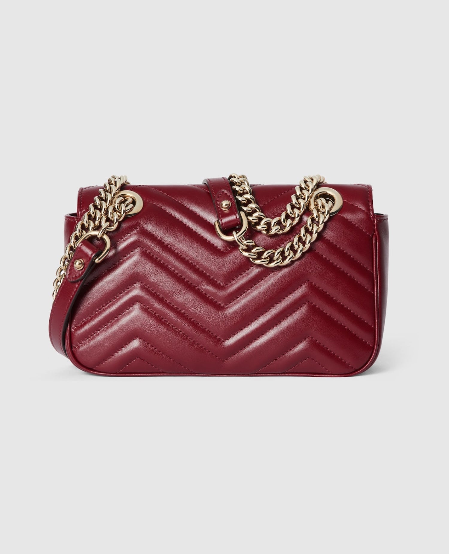 Gucci GG Marmont Mini Shoulder Bag Red