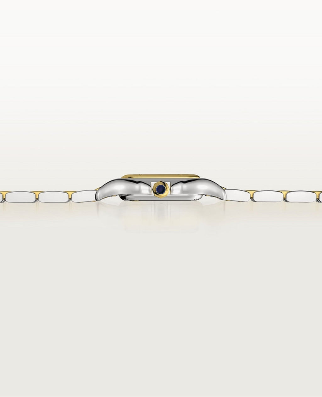 Panthèrs DE Cartier Watch, Small Model, Yellow Gold/Steel