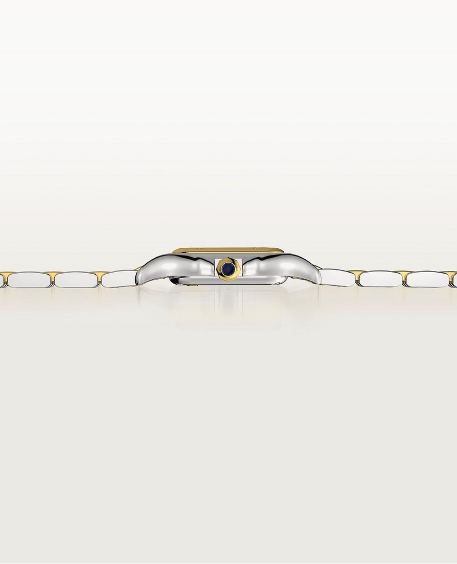 Panthèrs DE Cartier Watch, Small Model, Yellow Gold/Steel