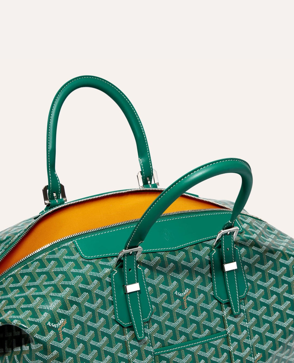 Goyard Bowling 45 bag Green