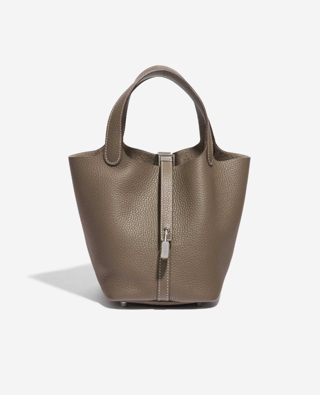 Hermès Picotin Lock 18 bag Etoupe Silver