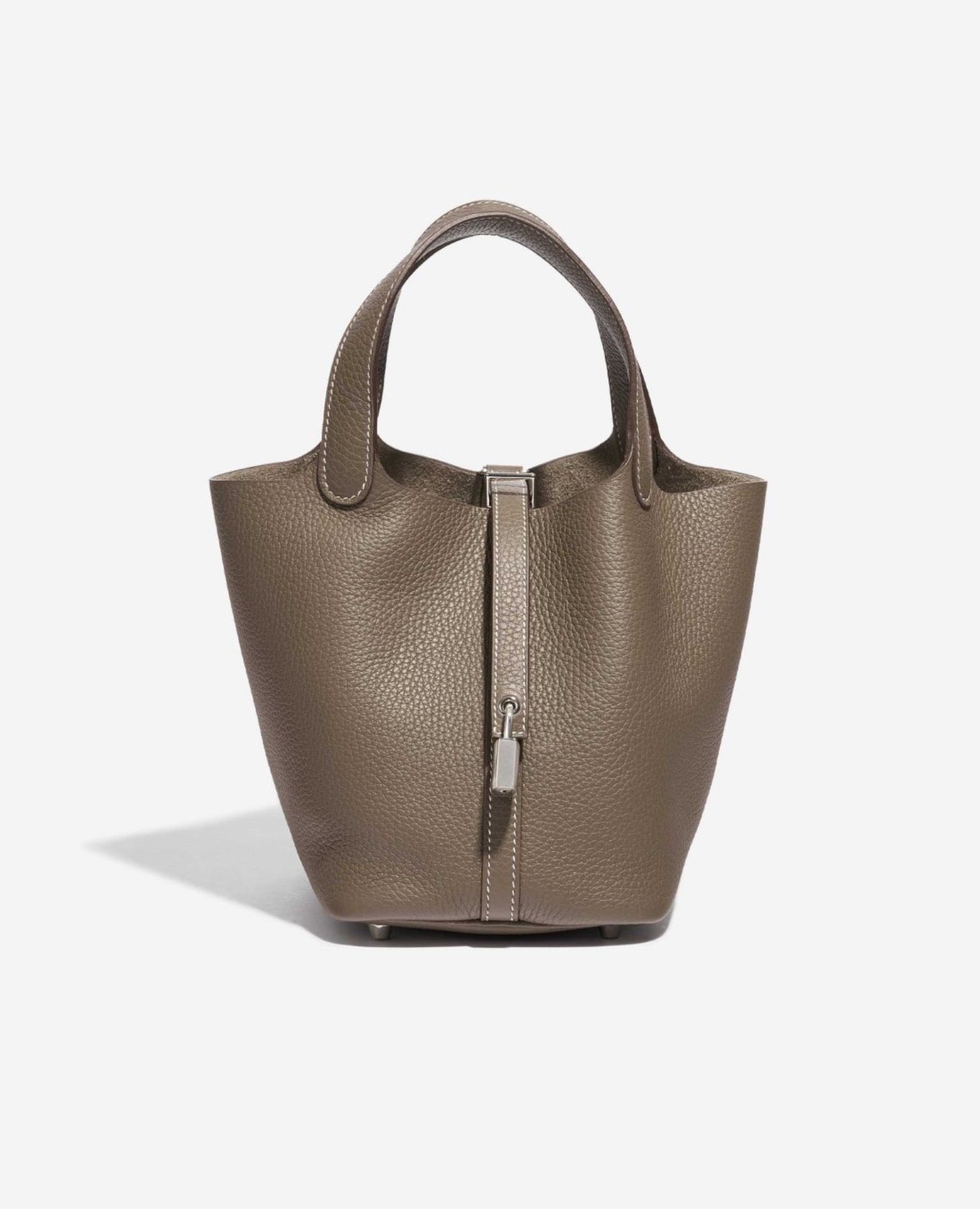 Hermès Picotin Lock 18 bag Etoupe Silver