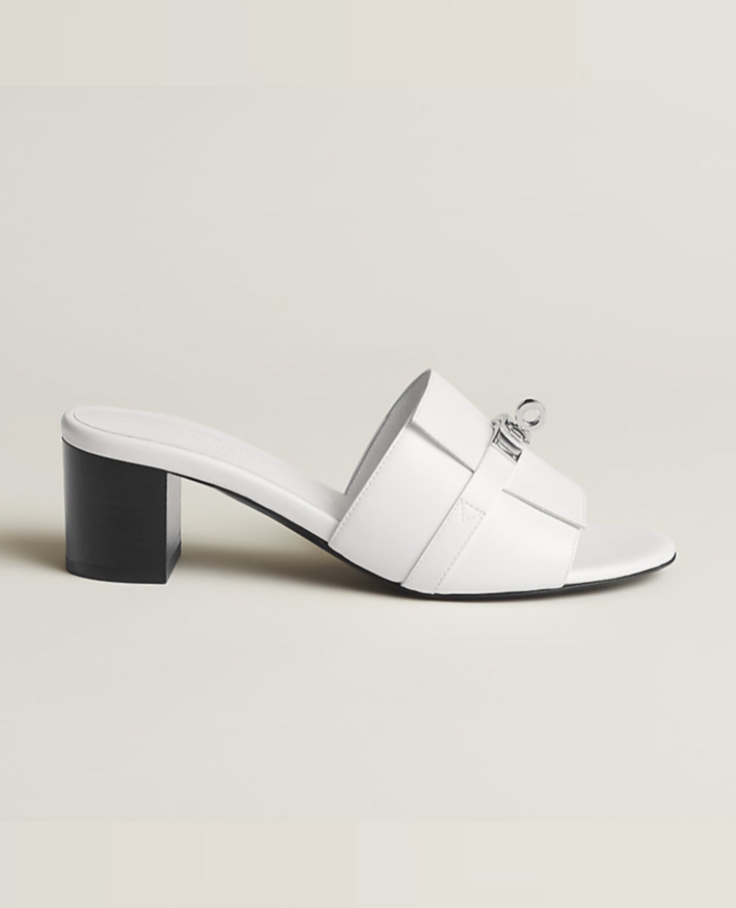 Hermès Gigi 50 Sandal Blanc