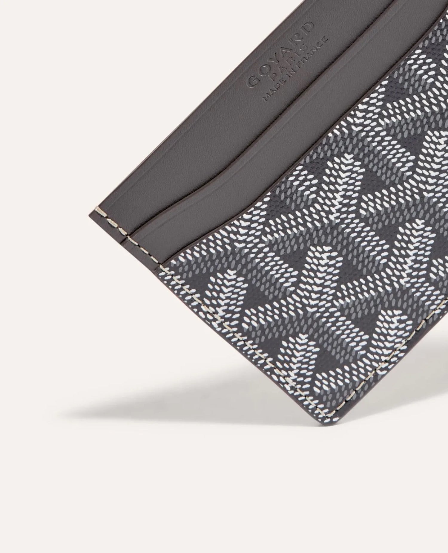 Goyard Saint-Sulpice Card Wallet Grey