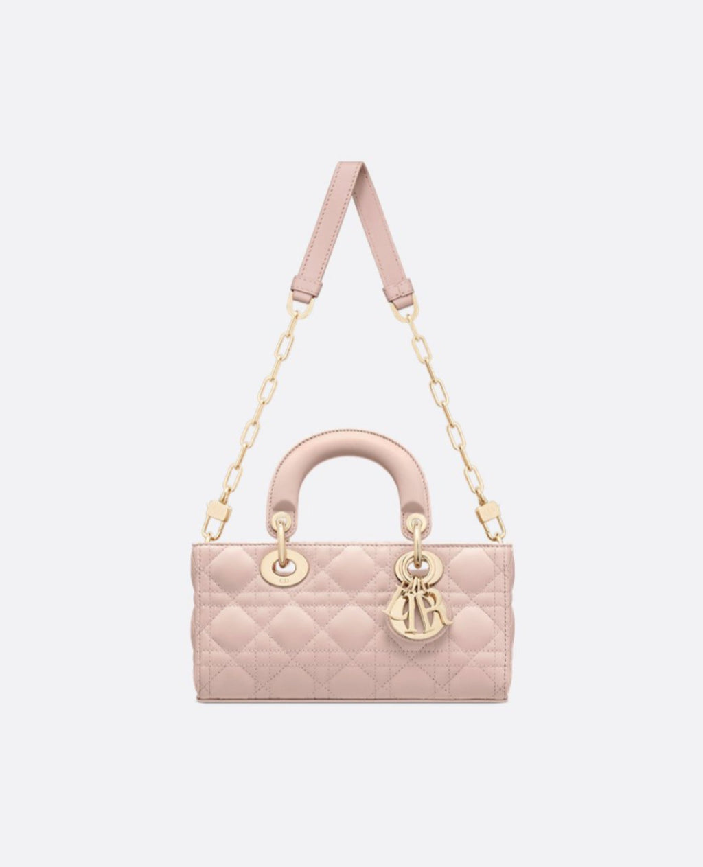 Christian Dior Small Lady D-Joy Bag Powder Pink