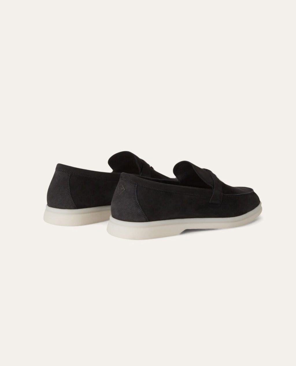 Loro Piana Summer Charms Walk Loafer Black