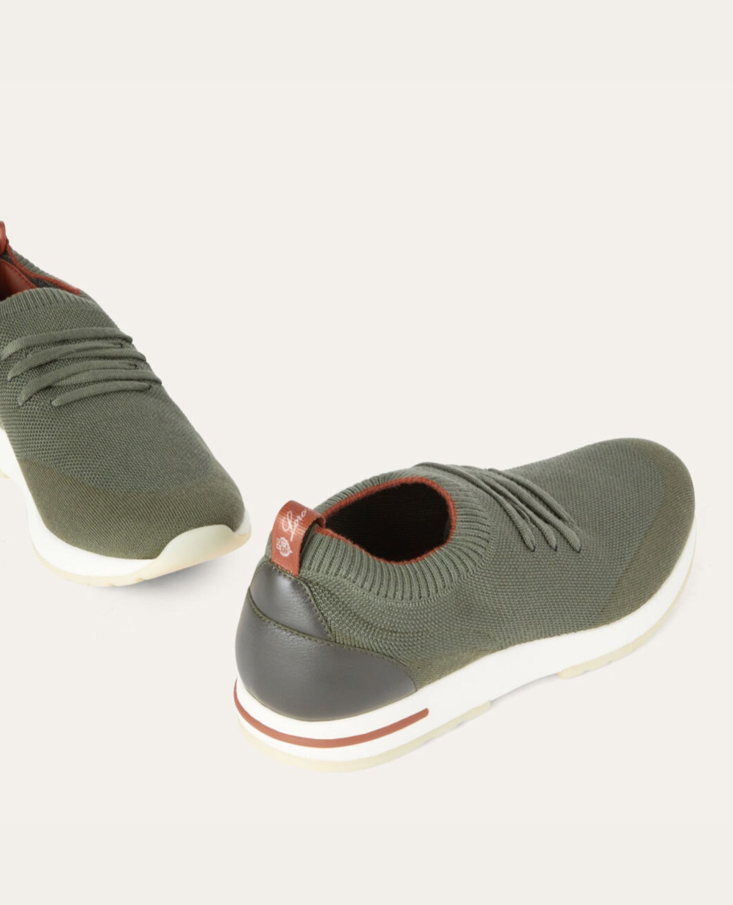 Loro Piana 360 LP Flexy Walk Sneaker Army Green