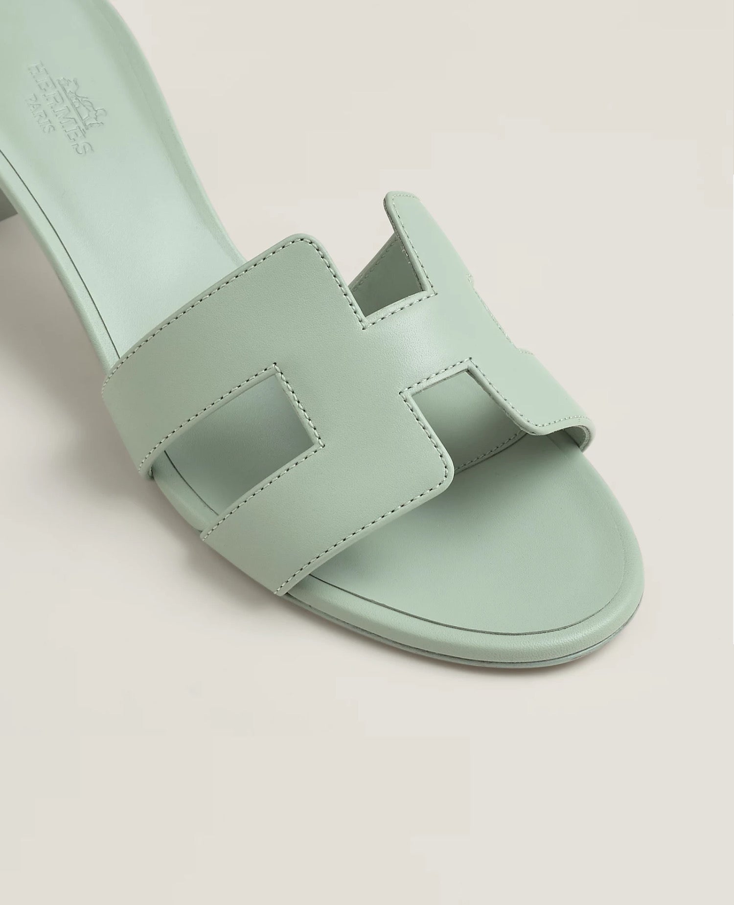 Hermès Oasis’s Sandal Vert D’eau