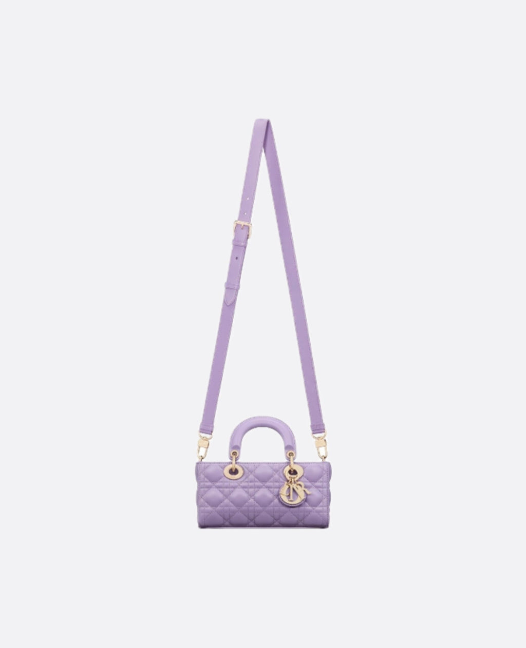 Christian Dior Small Lady D-Joy Bag lilac