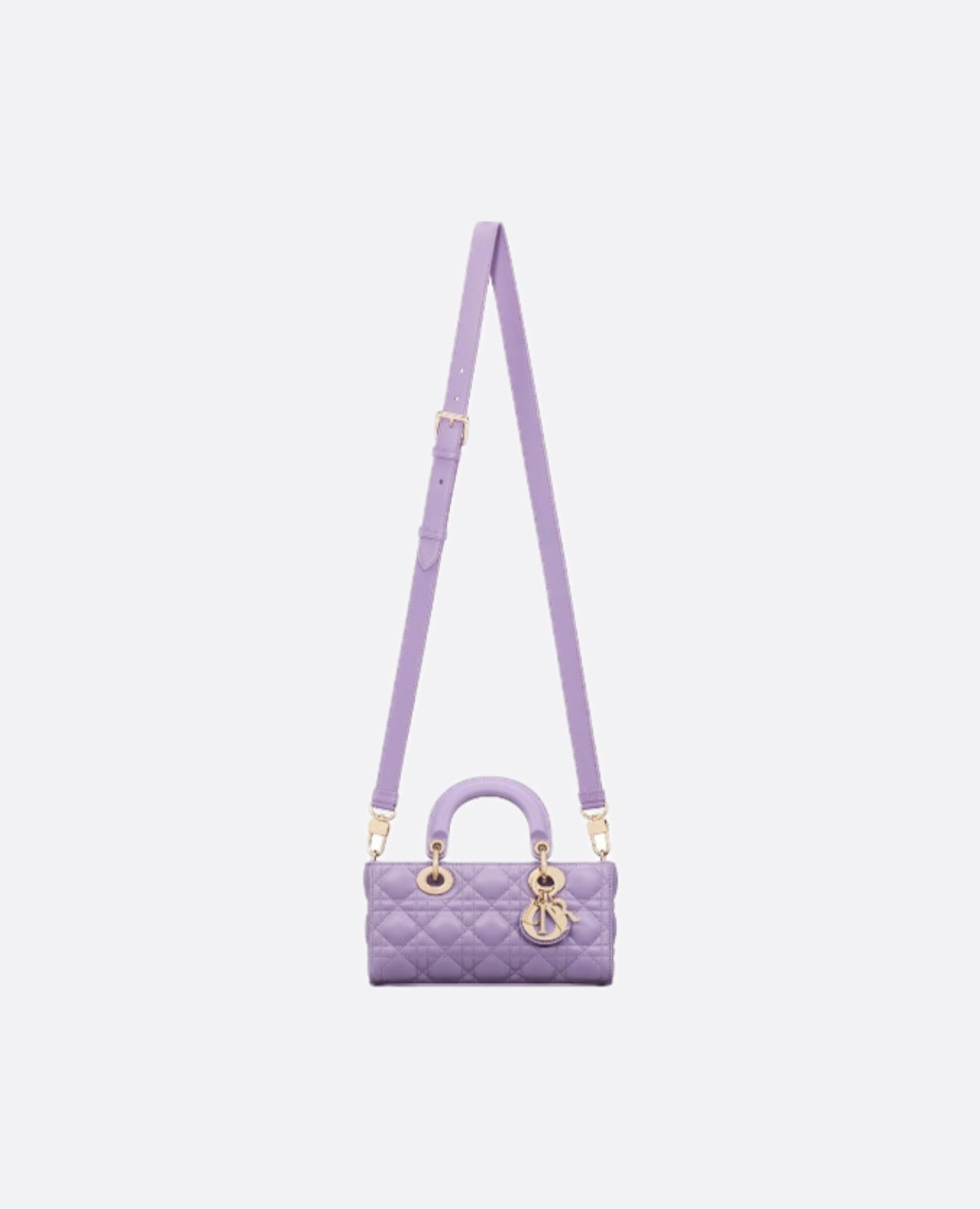 Christian Dior Small Lady D-Joy Bag lilac