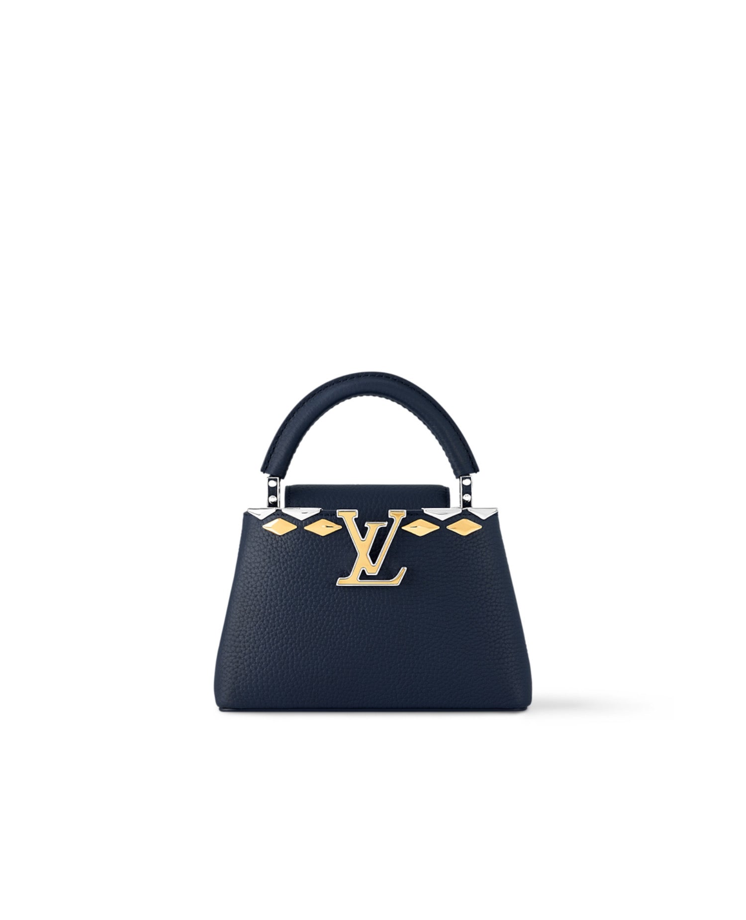 Louis Vuitton Capucines Mini Navy Blue