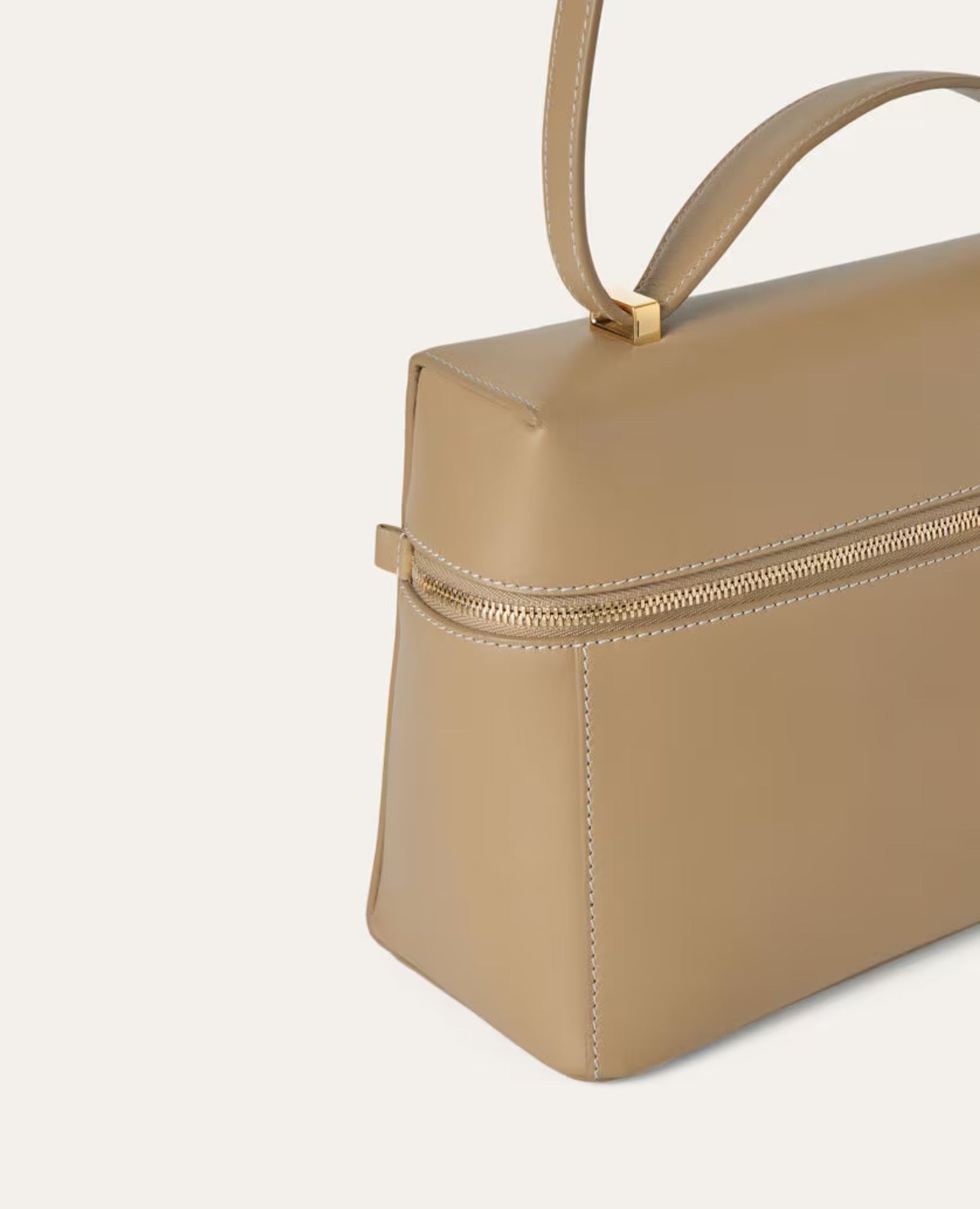 Loro Piana Extra Bag L27 Light Bamboo