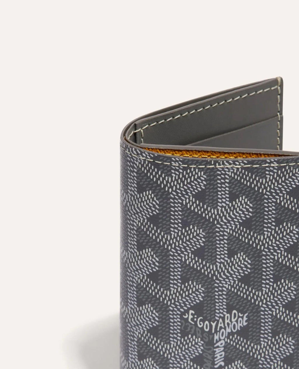 Goyard Saint-Pierre Card Wallet Grey