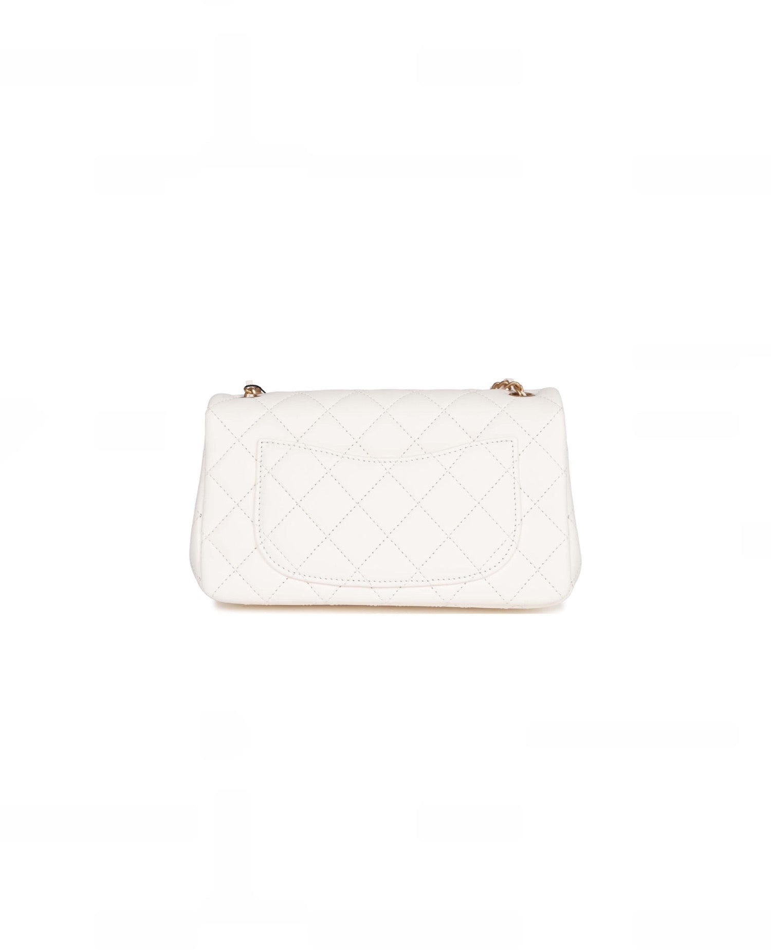 Coco Pearl Crush Rectangular White