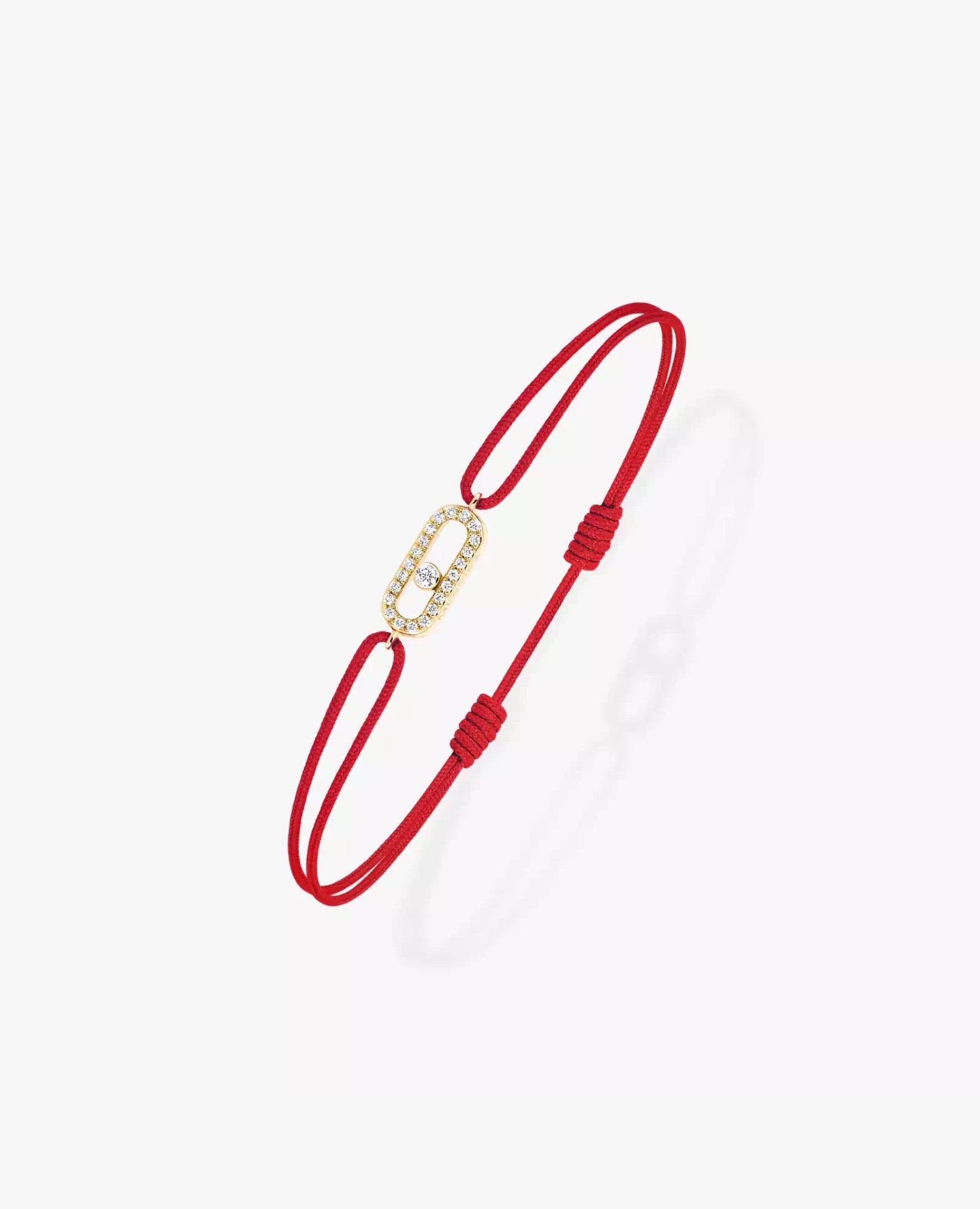 Messika Move Uno Cord Bracelet Red