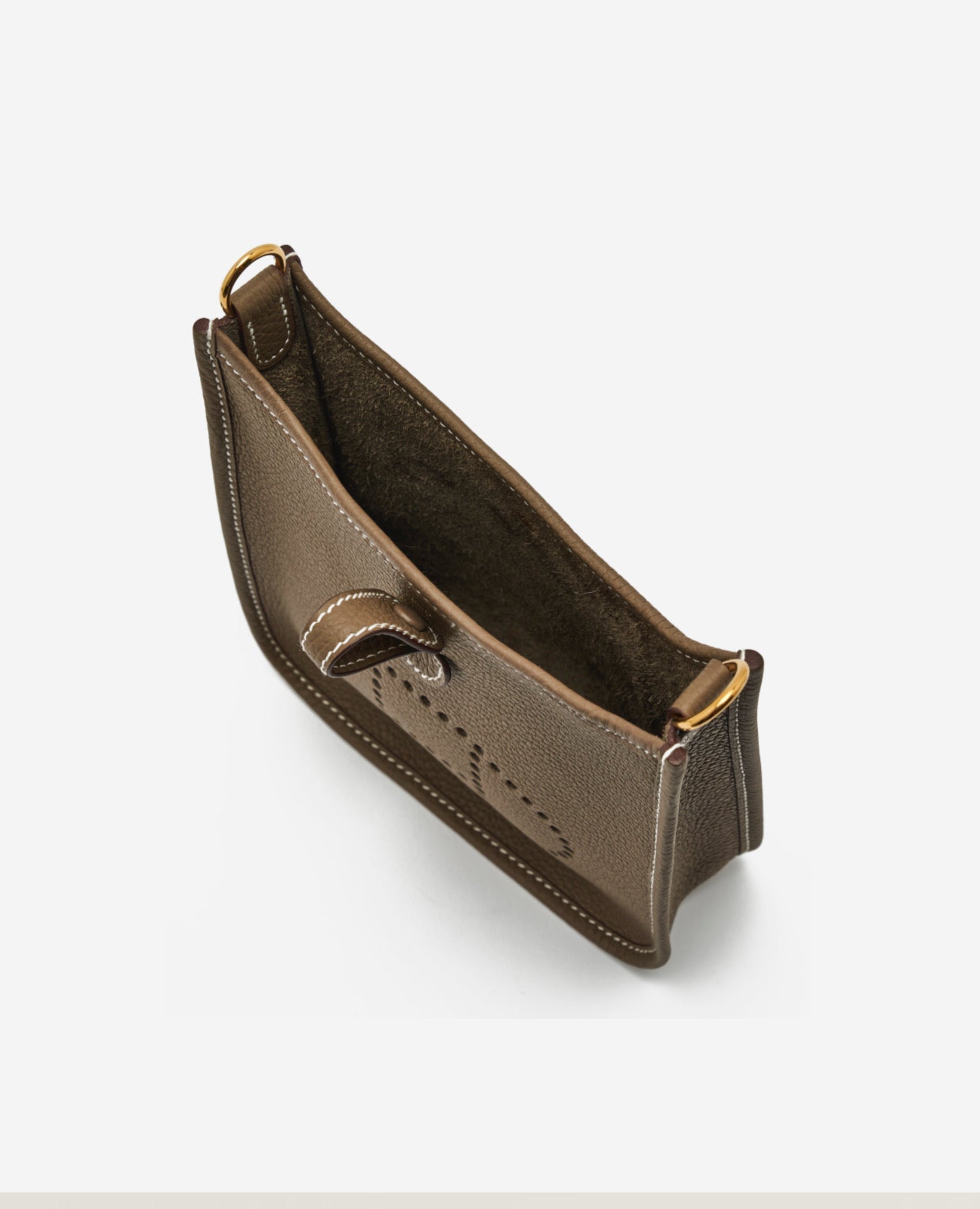 Hermès Evelyne 16 Amazone Etoupe / Bleu Indigo