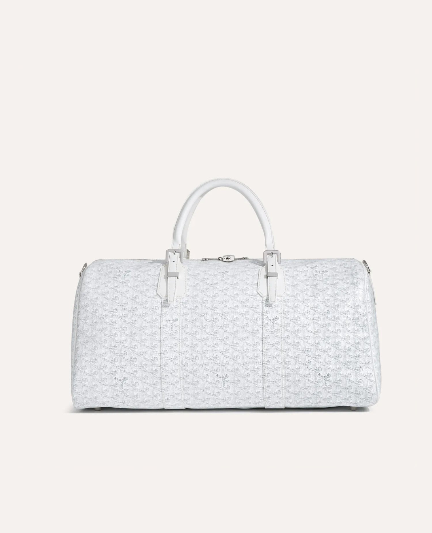 Goyard Boston 45 Bag White