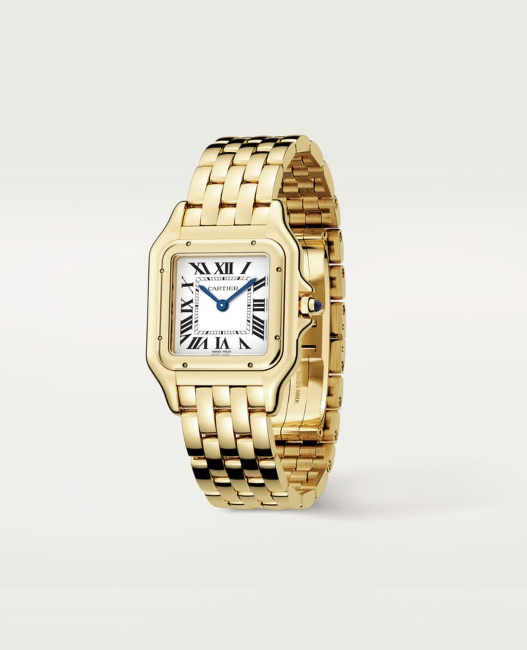 Panthèrs DE Cartier Watch, Medium Model, Full Yellow Gold