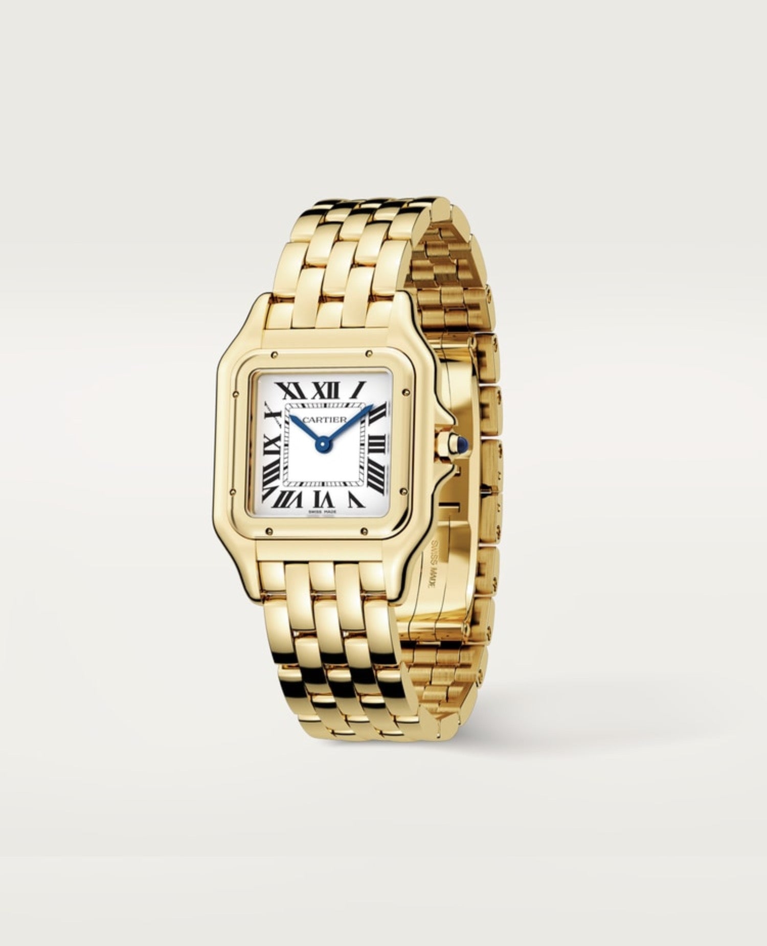 Panthèrs DE Cartier Watch, Medium Model, Full Yellow Gold
