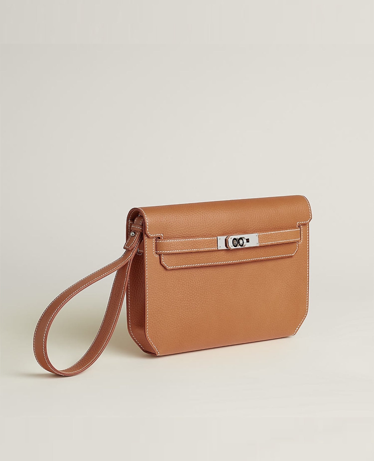 Hermès Kelly depeches 25 pouch Gold