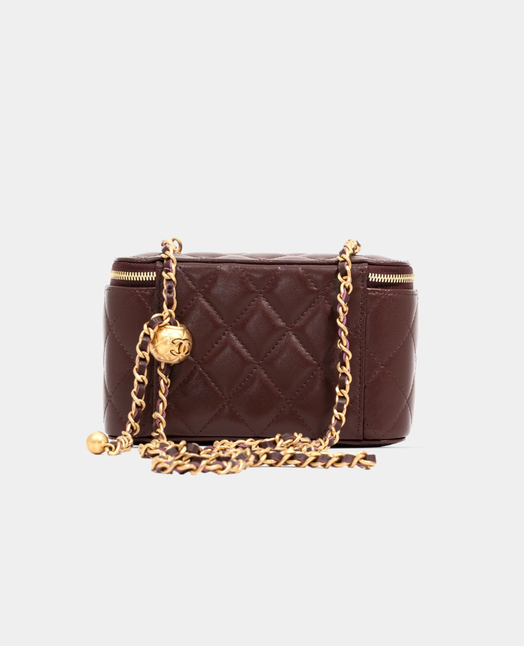 Coco Vanity Bag Burgundy
