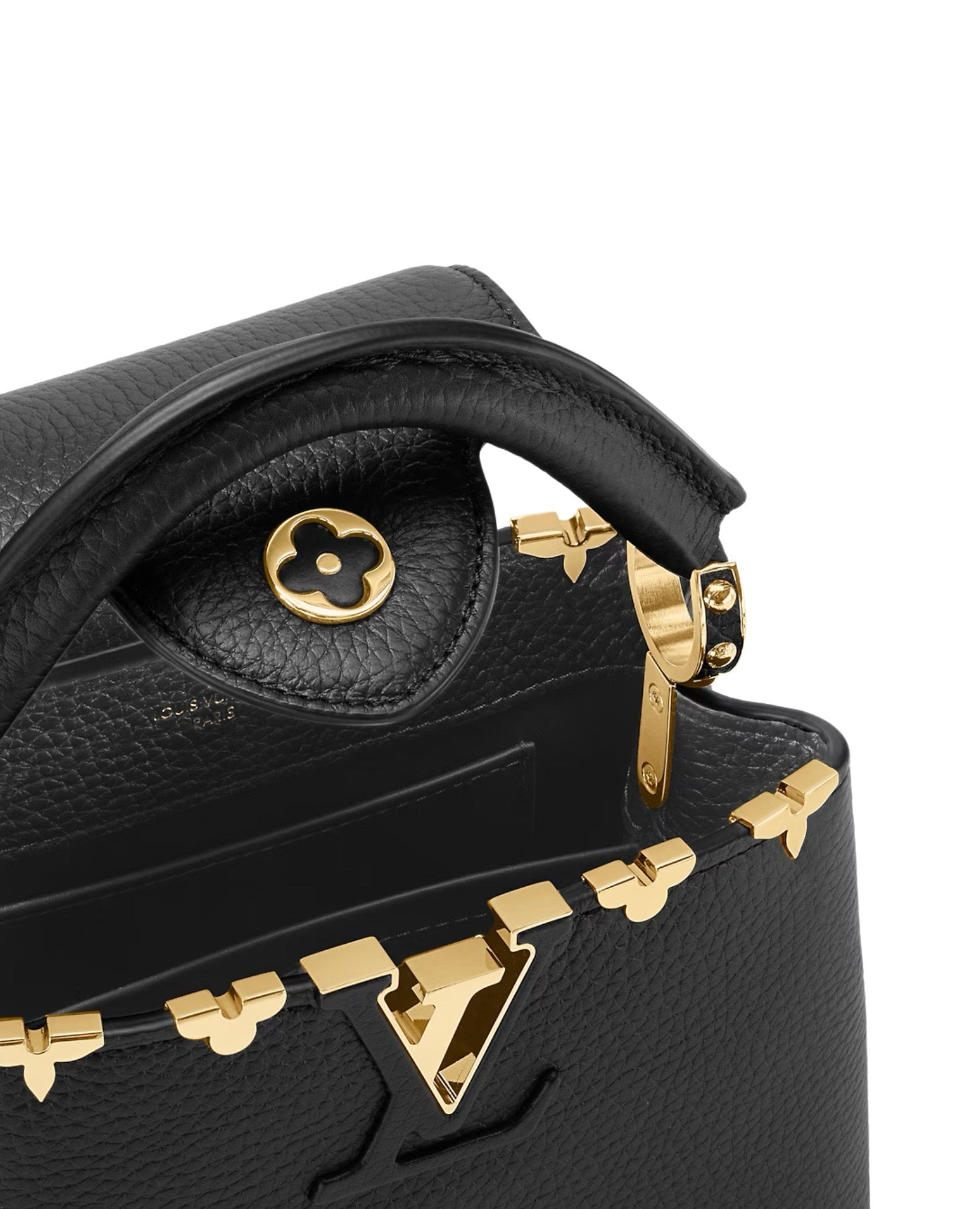 Louis Vuitton Capucines Mini Black Taurillon leather