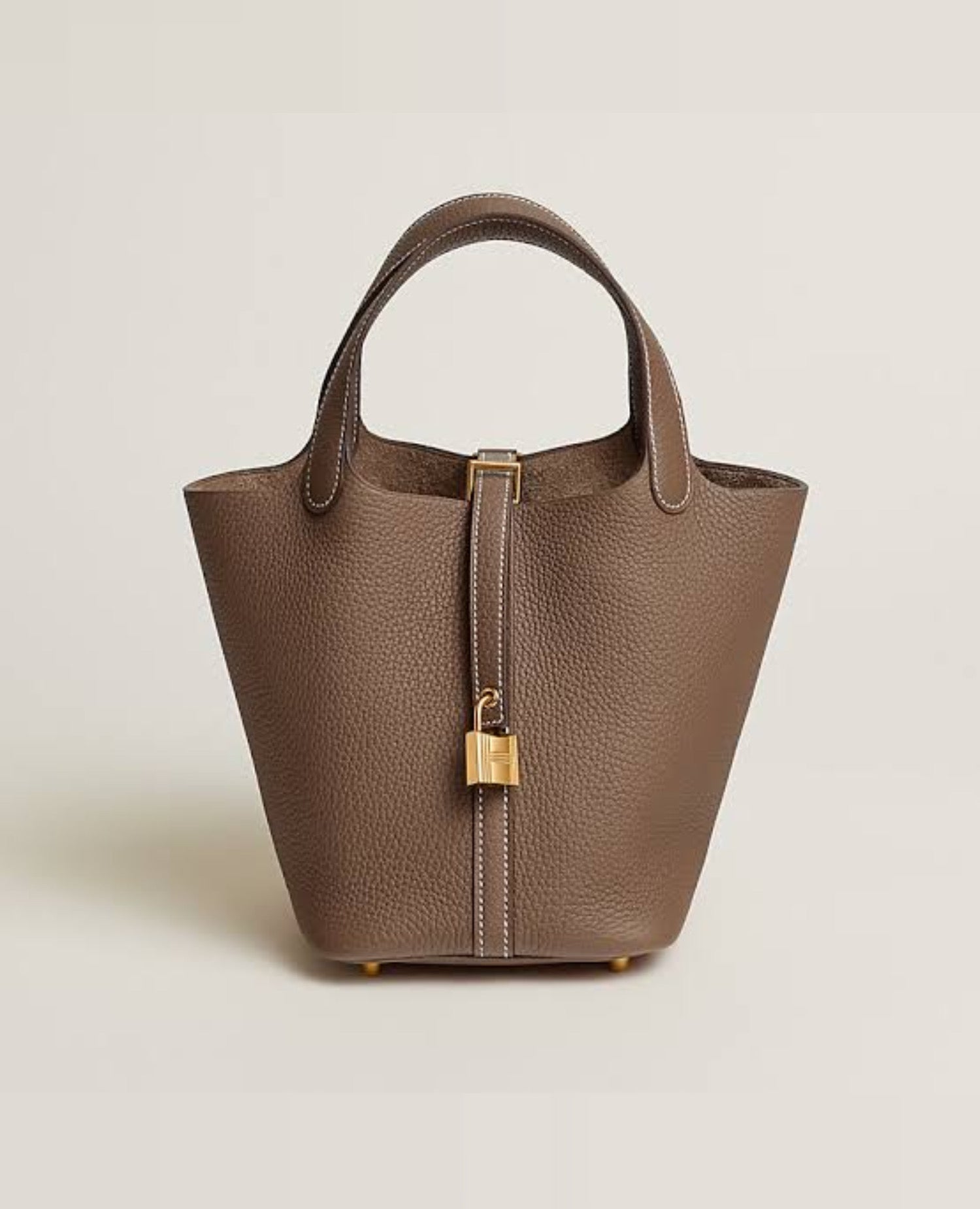 Hermès Picotin Lock 18 bag Etoupe Gold