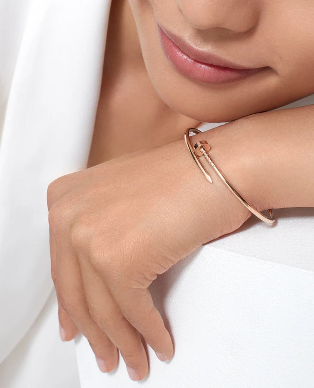 Cartier Just Un Clou Bracelet, Small Model, Rose Gold