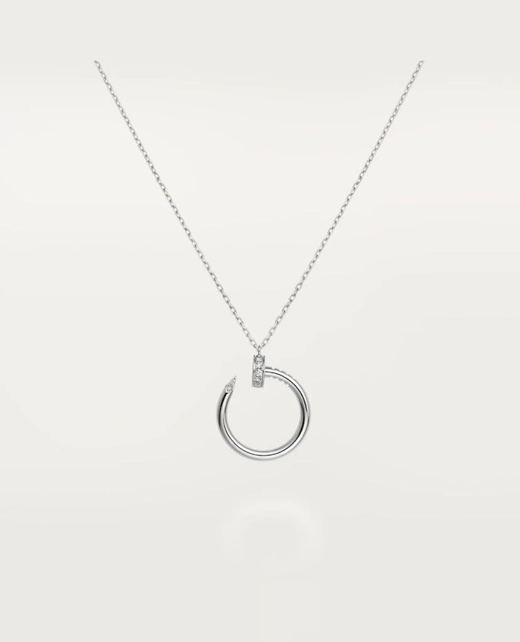 Cartier Juste Un Clou Necklace, Silver