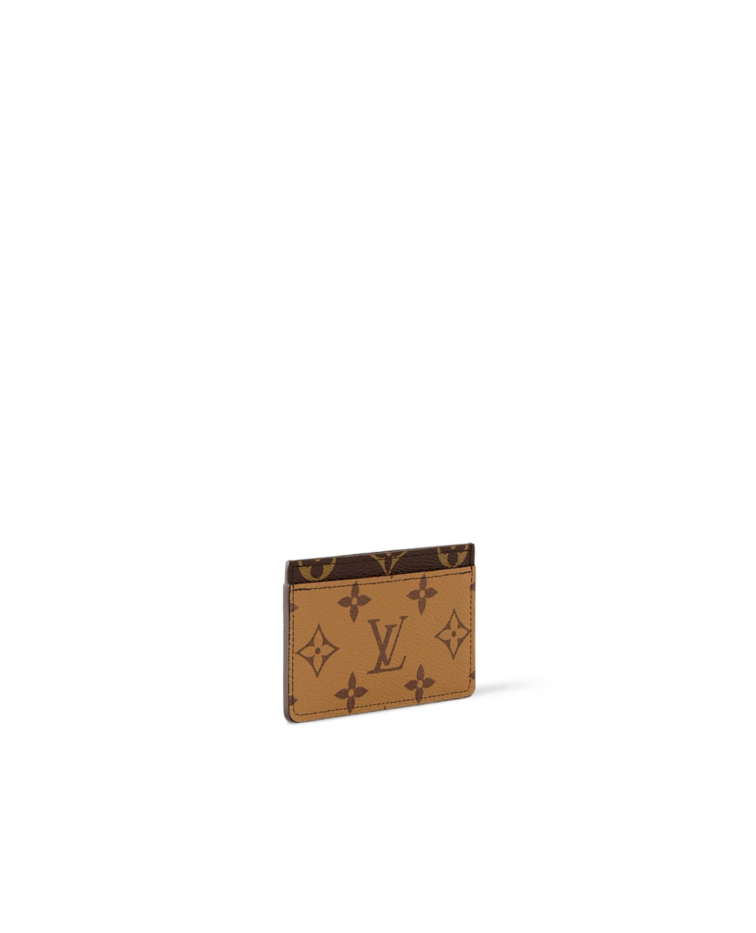 Louis Vuitton Card Holder Monogram Reverse Coated Canvas