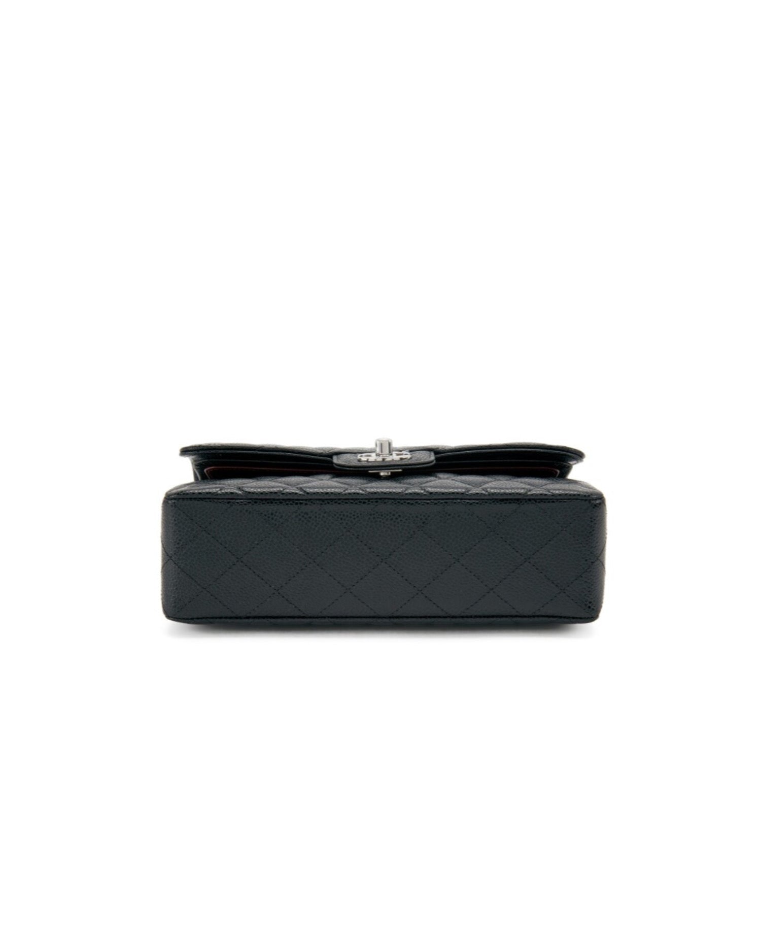Coco Small Classic Double Flap Silver Hardware