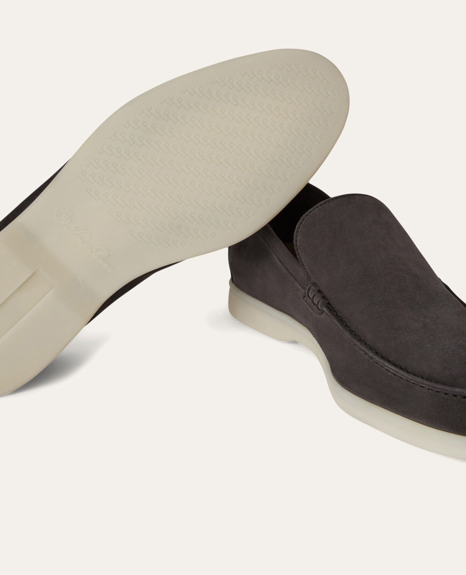 Loro Piana Summer Walk Loafer Caviar