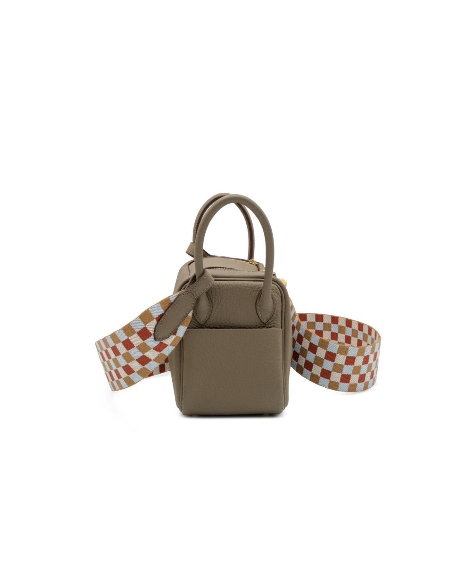Hermès Lindy Mini Bag Etoupe Clemence
