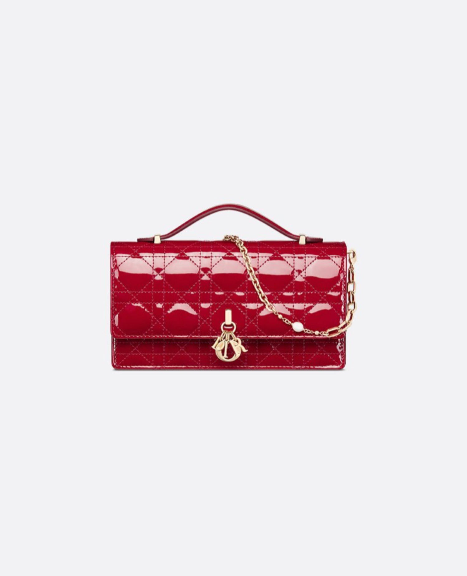 Christian Dior Mini Miss Bag Cherry Red Patent