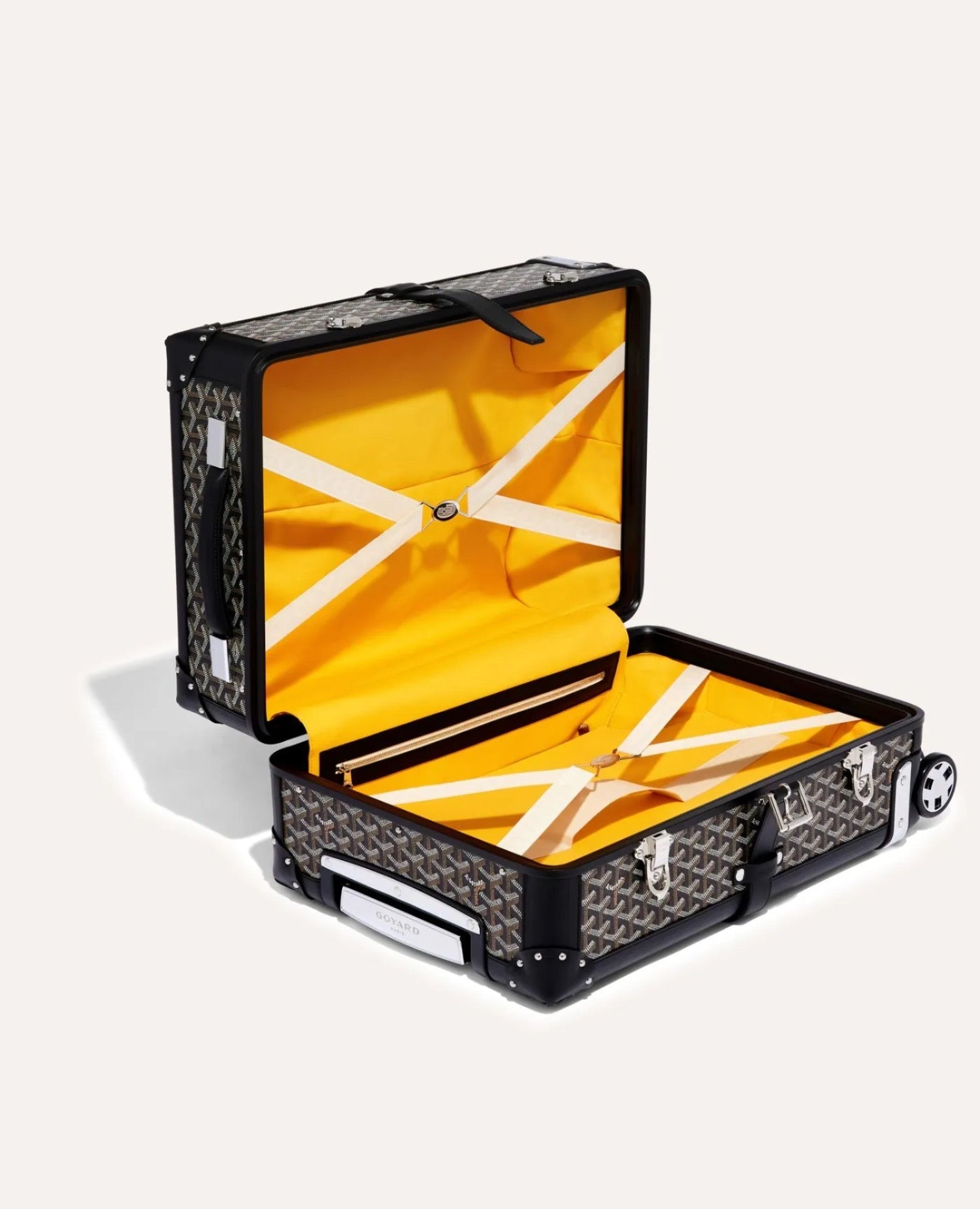Goyard Bourget PM Trolley Case Black