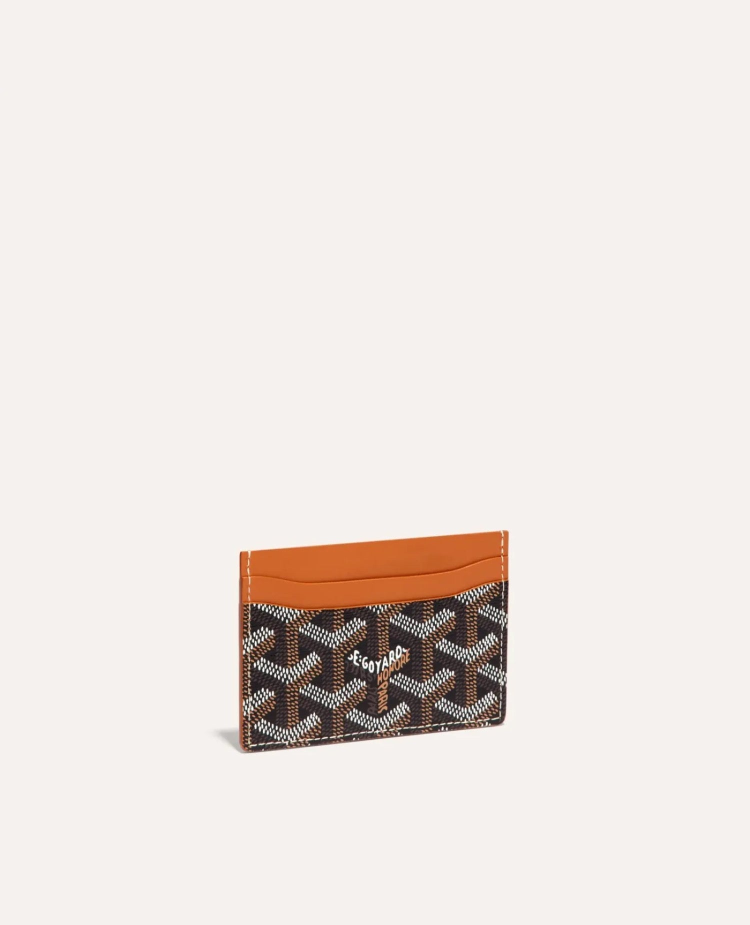 Goyard Saint-Sulpice Card Wallet Brown