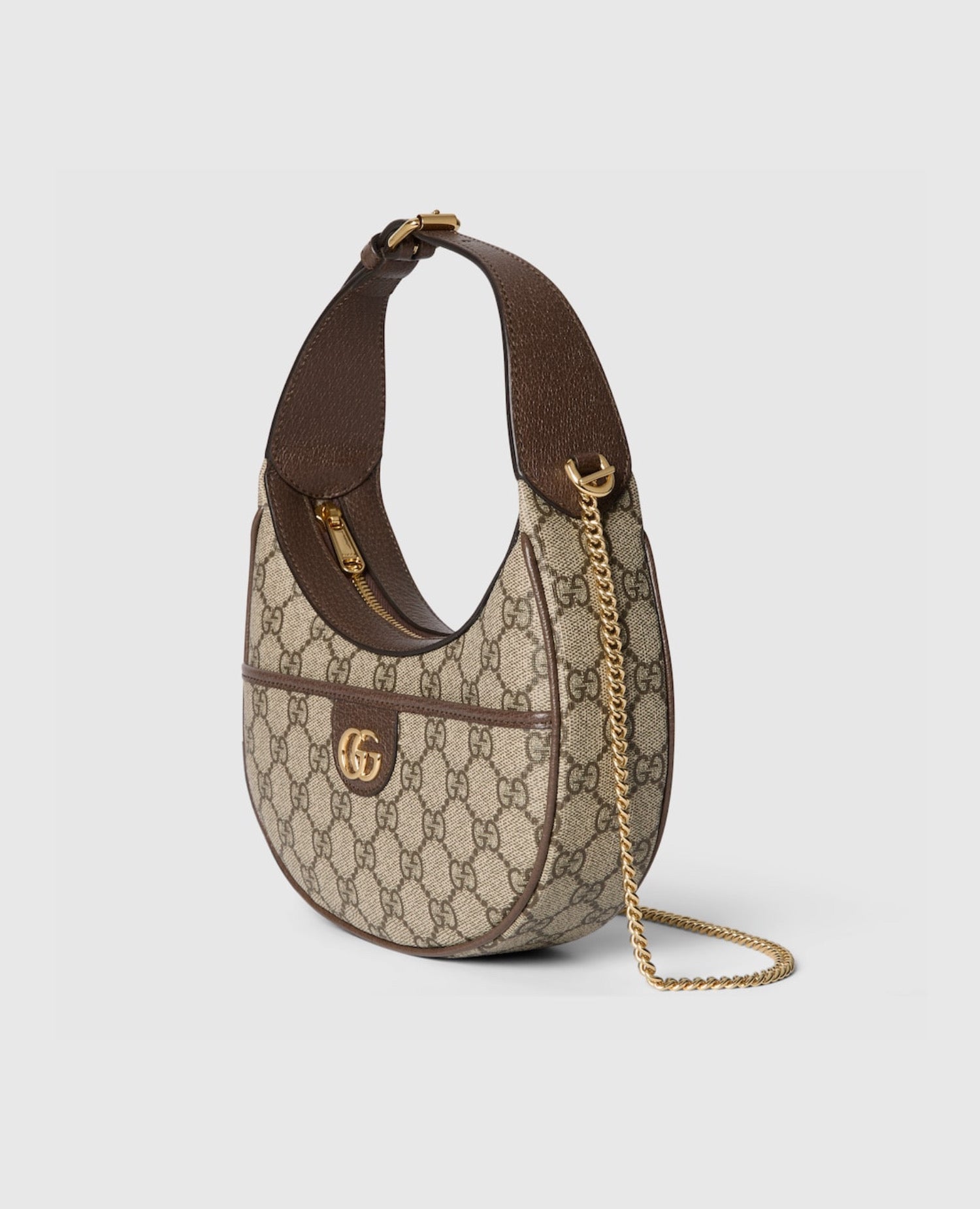 Gucci Ophidia Small Shoulder Bag Brown