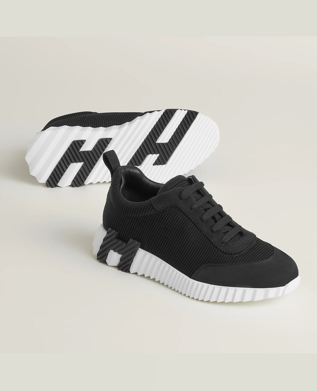 Hermès Bouncing Sneaker Technical Mesh Black