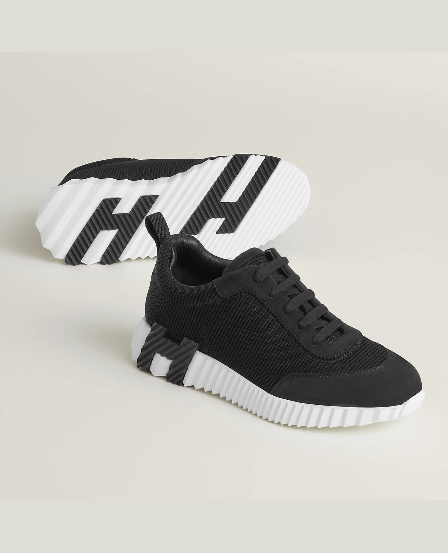 Hermès Bouncing Sneaker Technical Mesh Black