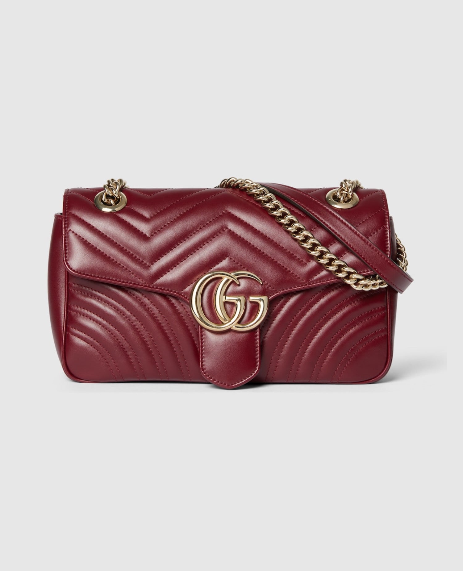 Gucci GG Marmont Small Shoulder Bag Red