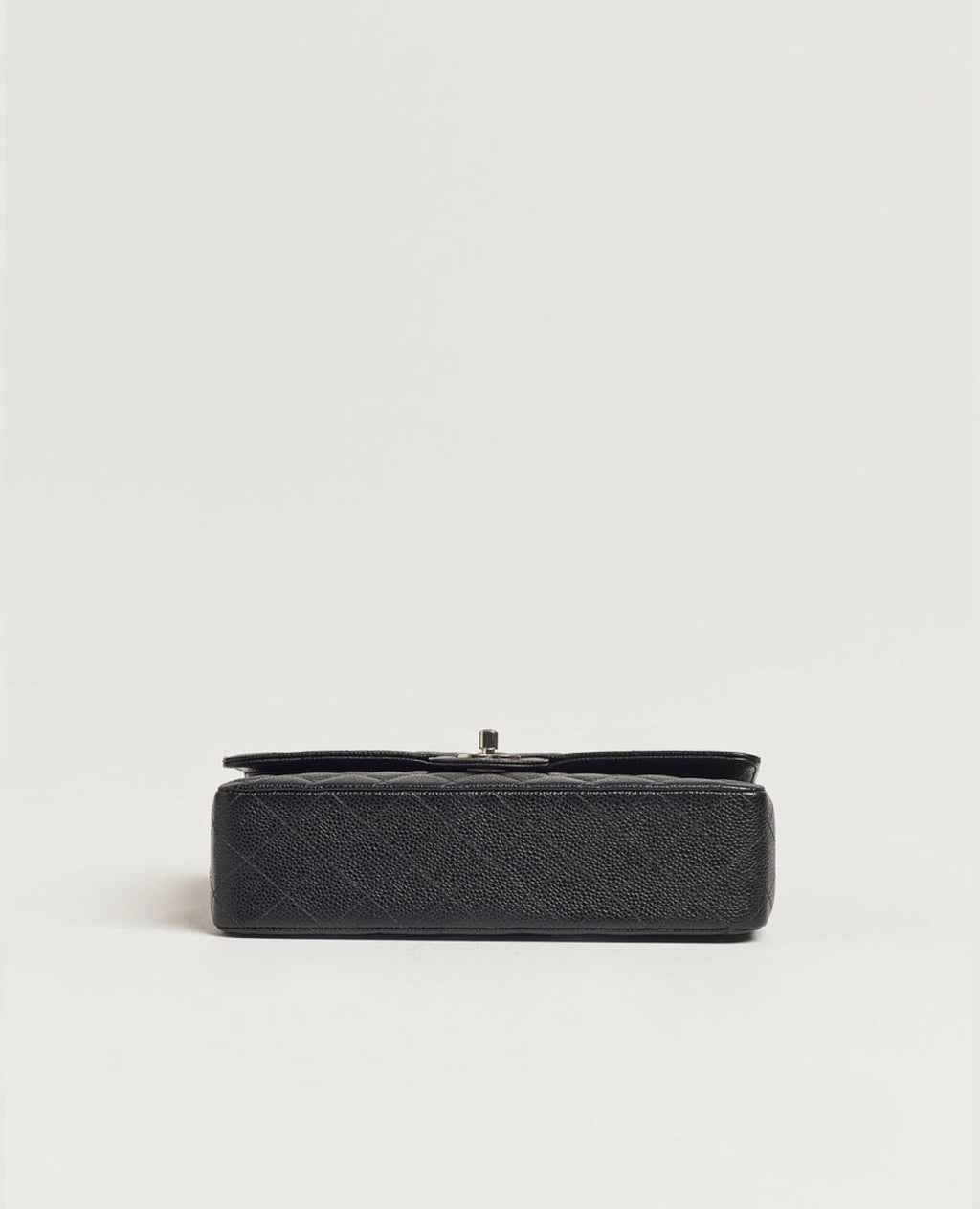 Coco Medium Classic Double Flap Silver Hardware