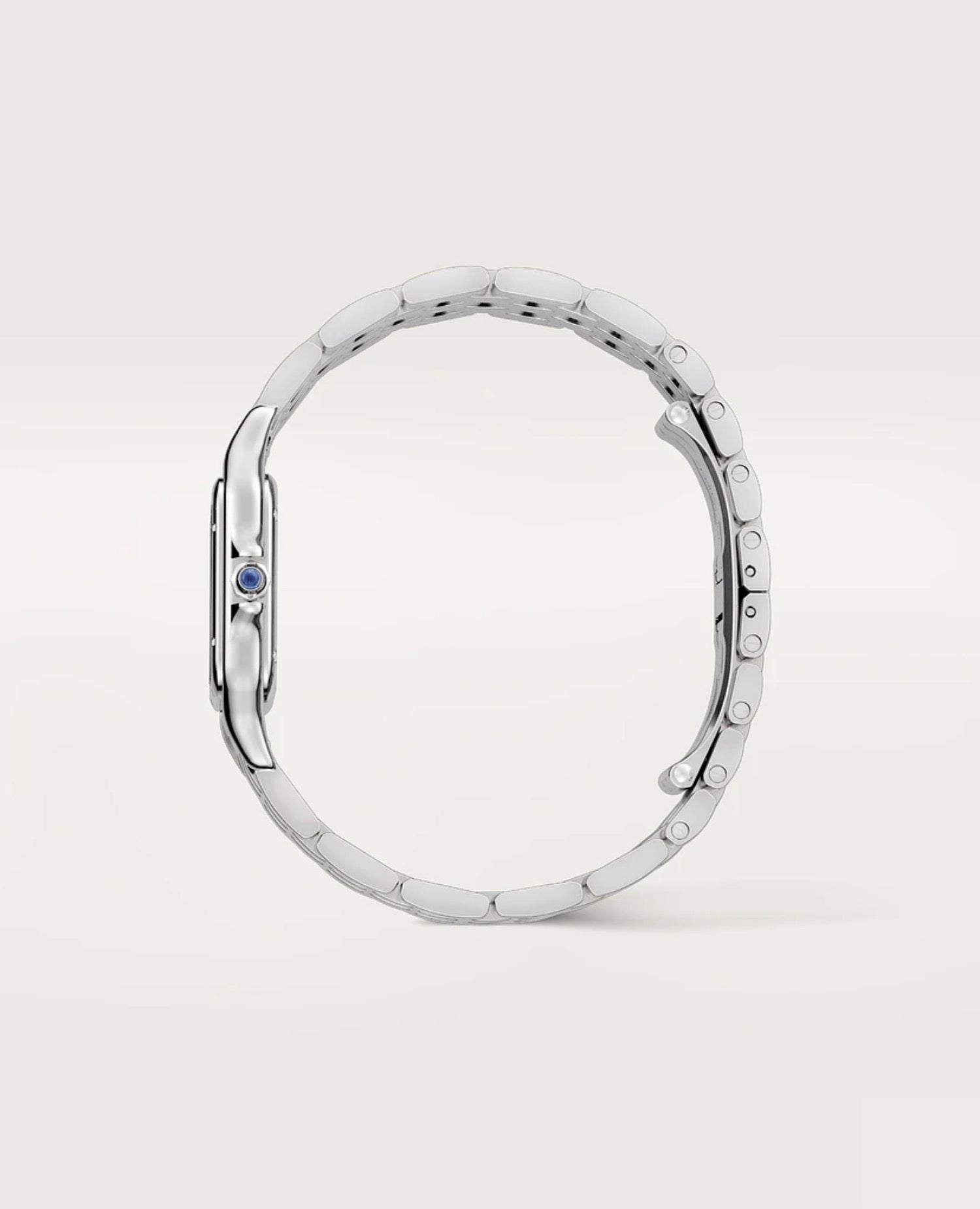 Panthère De Cartier Watch, Medium Model, Silver