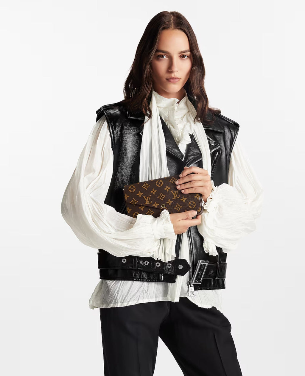 Louis Vuitton Félicie Pochette Monogram Coated Canvas