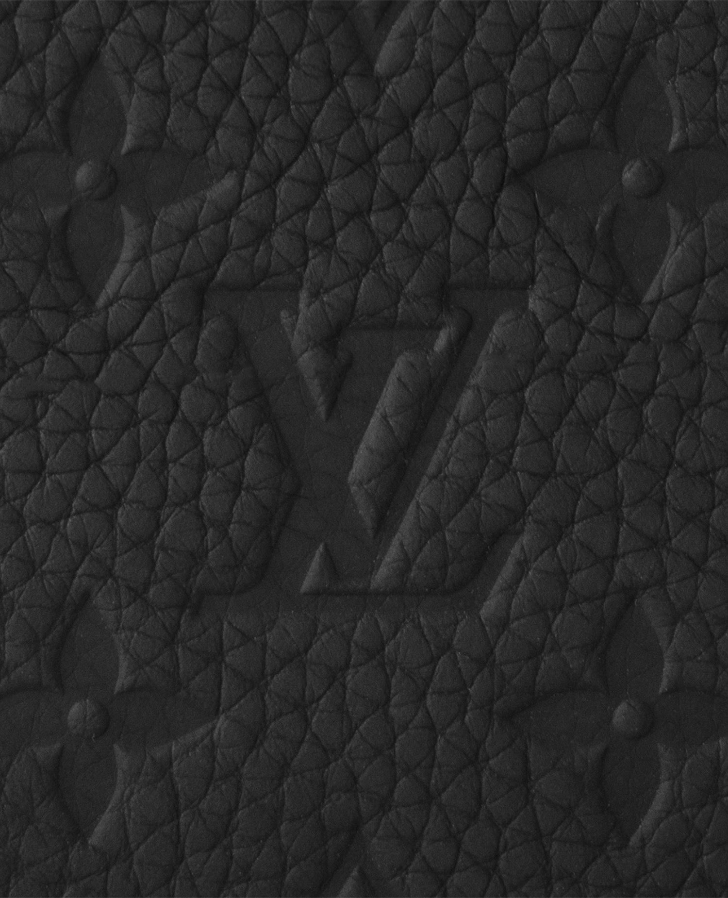 Louis Vuitton Multiple Wallet Black Taiga Leather