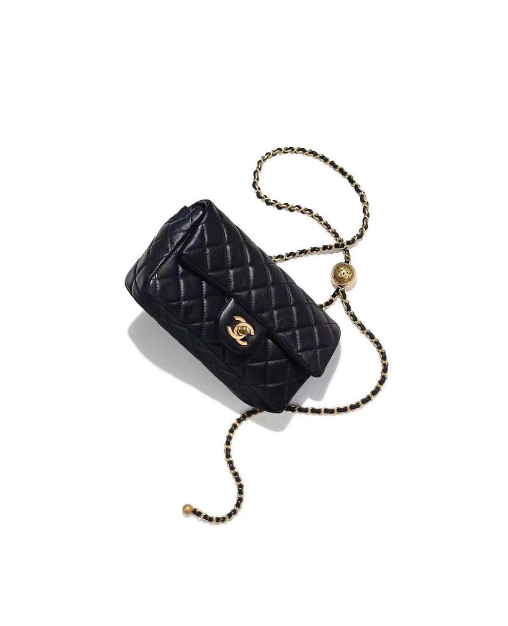 Coco Classic Pearl Crush Mini Flap