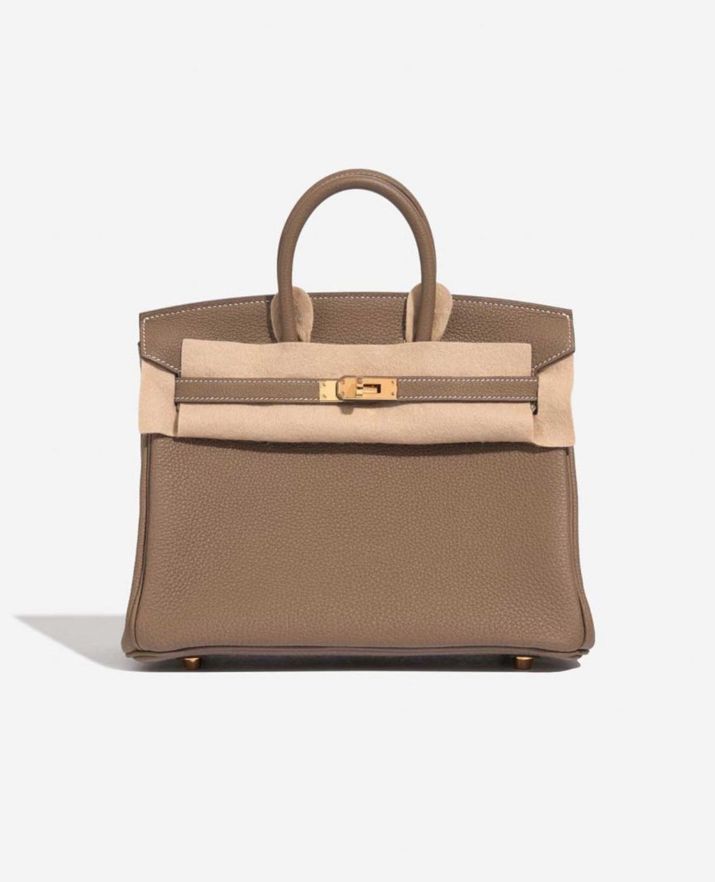 Hermès Birkin 25 Togo Etoupe / Gold