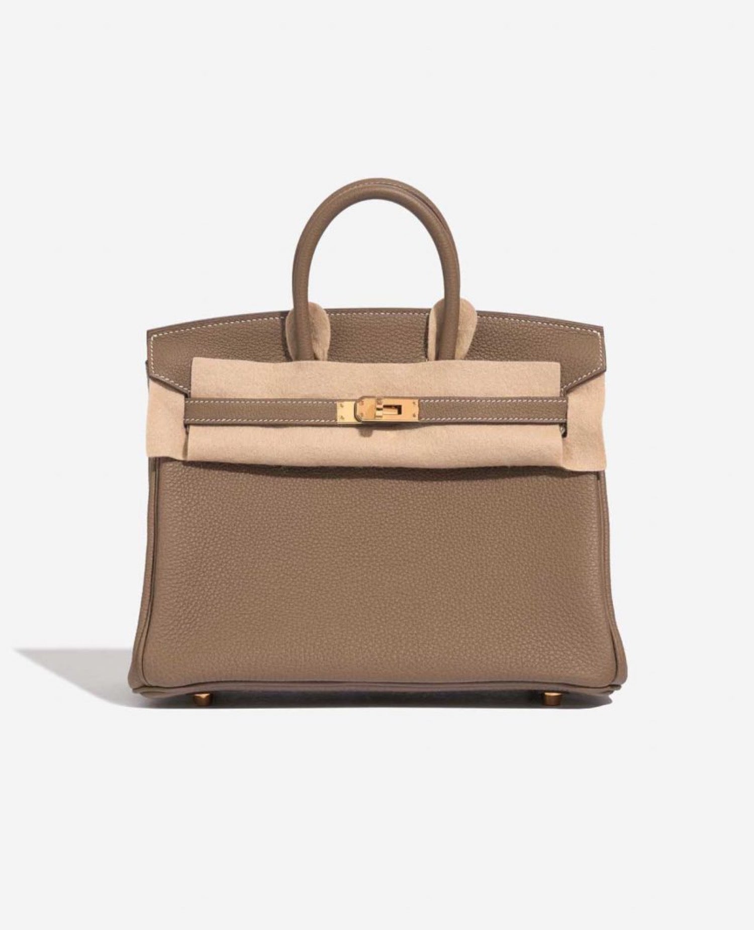 Hermès Birkin 25 Togo Etoupe / Gold