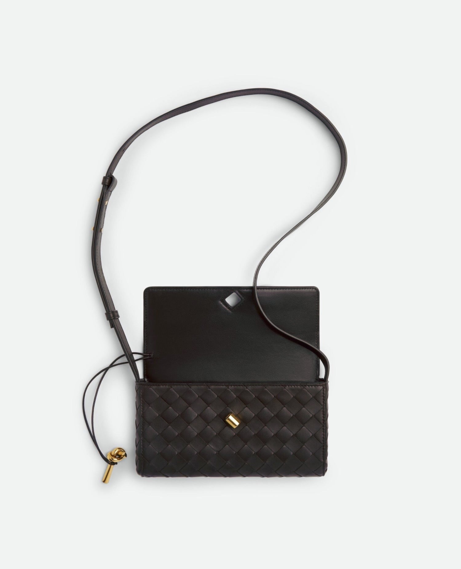 Bottega Veneta Mini Andiamo Cross-Body Fondant